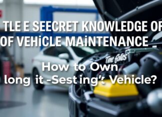 Araç Bakımının Gizli Bilgileri: Uzun Ömürlü Bir Araç Nasıl Sahiplenilir? The Secret Knowledge of Vehicle Maintenance: How to Own a Long-Lasting Vehicle?