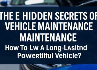 Araç Bakımının Gizli Sırları: Uzun Ömürlü ve Güçlü Bir Araç Nasıl Sahiplenilir? The Hidden Secrets of Vehicle Maintenance: How to Own a Long-Lasting and Powerful Vehicle?