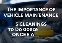 Araç Bakımının Önemi ve Yılda Bir Kere Yapılmalı 5 Temizlik The Importance of Vehicle Maintenance and 5 Cleanings to Do Once a Year