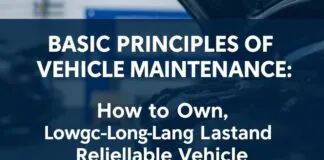 Araç Bakımının Temel İlkeleri: Uzun Ömürlü ve Güvenilir Bir Araç Nasıl Sahipliğiniz Basic Principles of Vehicle Maintenance: How to Own a Long-Lasting and Reliable Vehicle