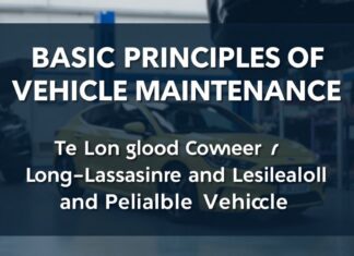 Araç Bakımının Temel İlkeleri: Uzun Ömürlü ve Güvenilir Bir Araç Sahibi Olmak İçin Basic Principles of Vehicle Maintenance: To Be a Proud Owner of a Long-Lasting and Reliable Vehicle