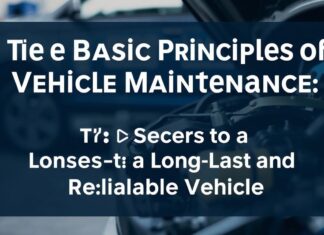 Araç Bakımının Temel İlkeleri: Uzun Ömürlü ve Güvenilir Bir Aracın Sırları The Basic Principles of Vehicle Maintenance: The Secrets to a Long-Lasting and Reliable Vehicle