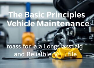 Araç Bakımının Temel İlkeleri: Uzun Ömürlü ve Güvenilir Bir Araç İçin Yollar The Basic Principles of Vehicle Maintenance: Roads for a Long-Lasting and Reliable Vehicle