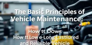 Araç Bakımının Temel İlkeleri: Uzun Ömürlü ve Güvenilir Bir Araç Nasıl Sahiplenilir The Basic Principles of Vehicle Maintenance: How to Own a Long-Lasting and Reliable Vehicle