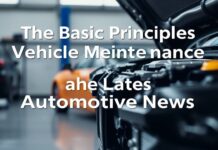 Araç Bakımının Temel İlkeleri ve En Güncel Otomotiv Haberleri The Basic Principles of Vehicle Maintenance and the Latest Automotive News