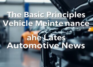 Araç Bakımının Temel İlkeleri ve En Güncel Otomotiv Haberleri The Basic Principles of Vehicle Maintenance and the Latest Automotive News