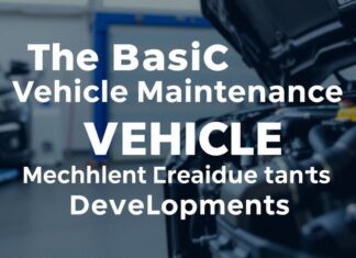 Araç Bakımının Temel İlkeleri ve Güncel Gelişmeler The Basic Principles of Vehicle Maintenance and Current Developments