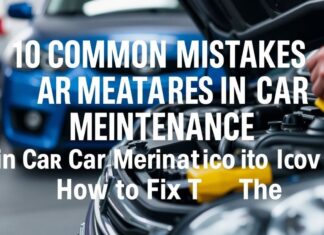 Araç Bakımında Yaptığınız 10 Hata ve Nasıl Onunla Başa Çıkabilirsiniz 10 Common Mistakes in Car Maintenance and How to Fix Them
