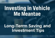 Araç Bakımında Yatırım: Uzun Vadeli Tasarruf ve Yatırım İpuçları Investing in Vehicle Maintenance: Long-Term Savings and Investment Tips