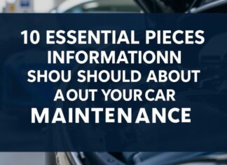 Arabanızın Bakımına Dair Bilmeniz Gereken 10 Temel Bilgi 10 Essential Pieces of Information You Should Know About Your Car Maintenance