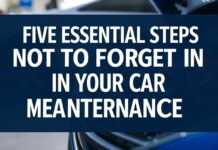 Arabanızın Bakımında Unutulmayacak 5 Temel Adım Five Essential Steps Not to Forget in Your Car Maintenance