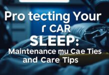Arabanızın Uykusunu Koruma: Bakım ve Bakım İpuçları Protecting Your Car's Sleep: Maintenance and Care Tips