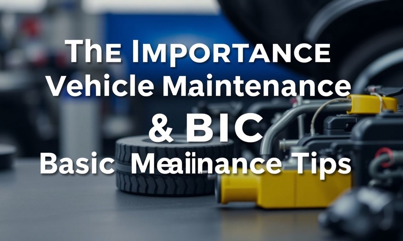 Araç Bakımının Önemi ve Temel Bakım İpuçları