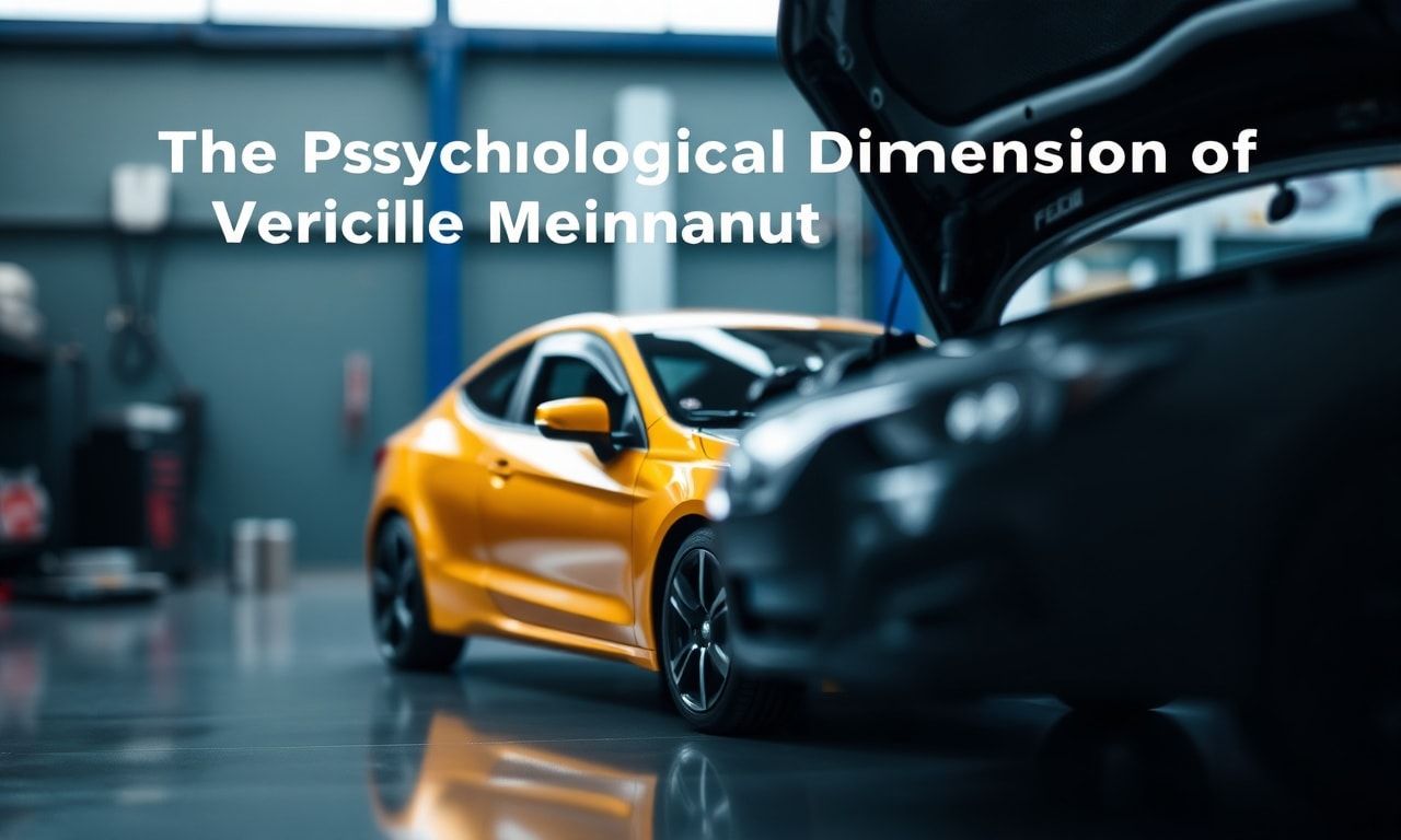 Araç Bakımının Ruhsal Boyutu: Stres Yönetimi ve Toplumun Rolü
