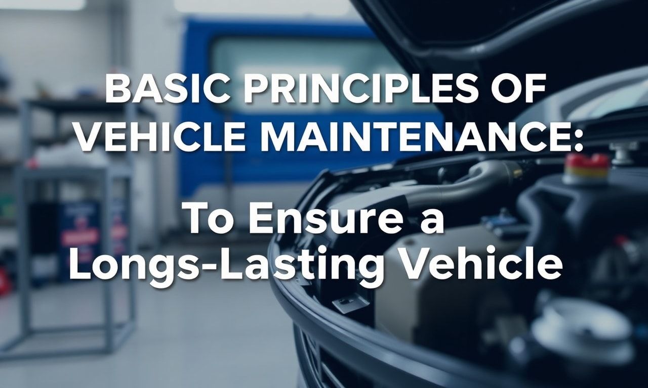 Araç Bakımının Temel İlkeleri: Uzun Ömürlü Bir Araç Sağlamak İçin