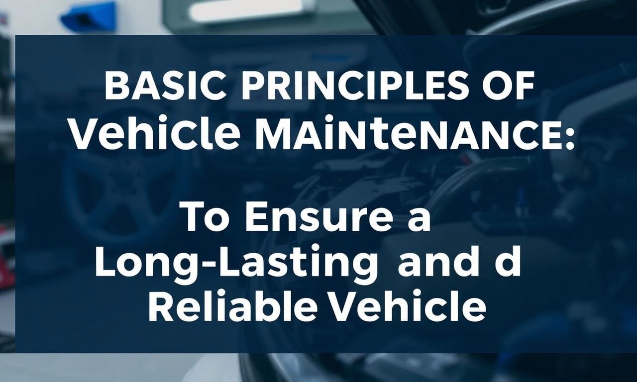 Araç Bakımının Temel İlkeleri: Uzun Ömürlü ve Güvenilir Bir Araç Sağlamak İçin