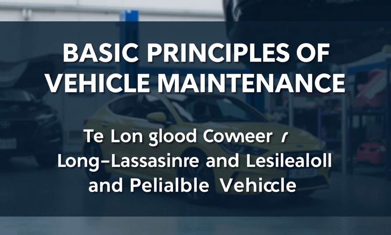 Araç Bakımının Temel İlkeleri: Uzun Ömürlü ve Güvenilir Bir Araç Sahibi Olmak İçin