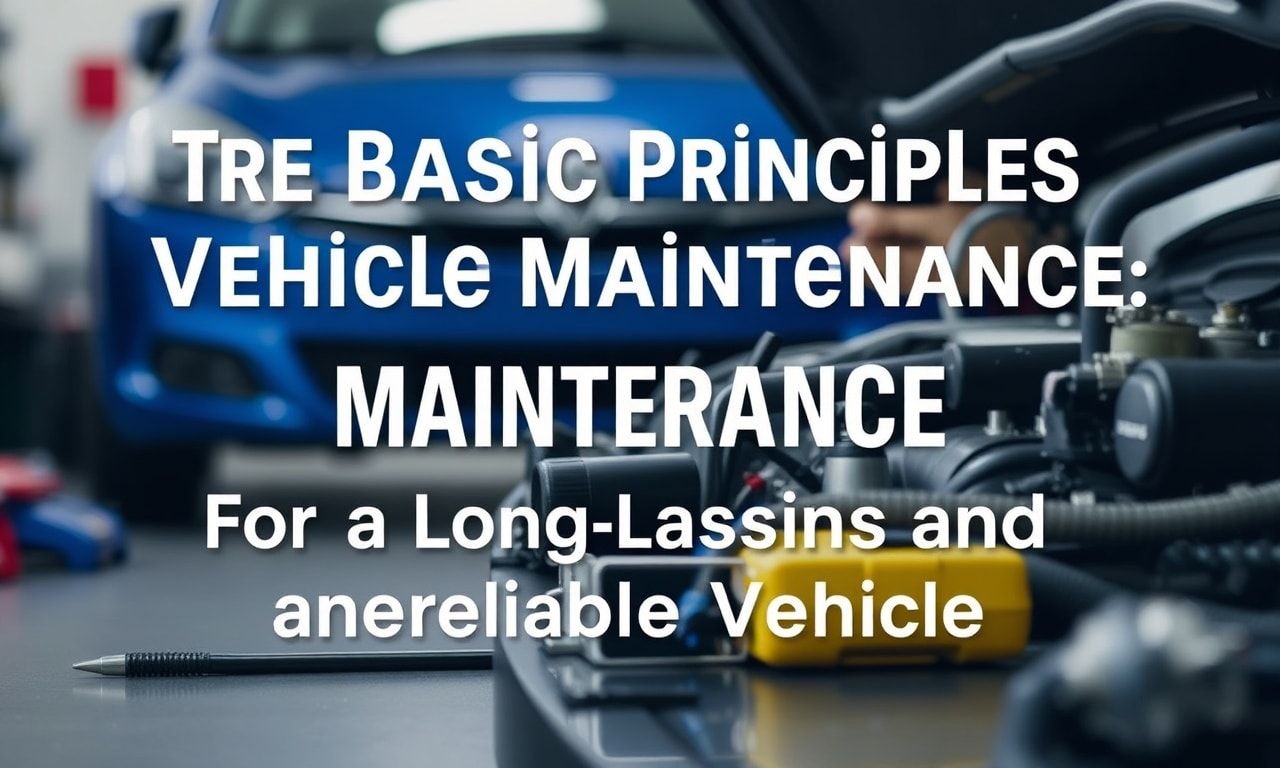 Araç Bakımının Temel İlkeleri: Uzun Ömürlü ve Güvenilir Bir Araç İçin