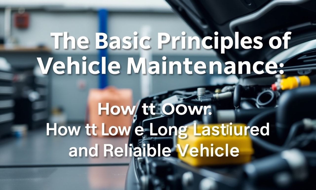 Araç Bakımının Temel İlkeleri: Uzun Ömürlü ve Güvenilir Bir Araç Nasıl Sahiplenilir