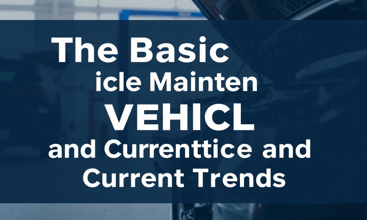 Araç Bakımının Temel İlkeleri ve Güncel Trendler