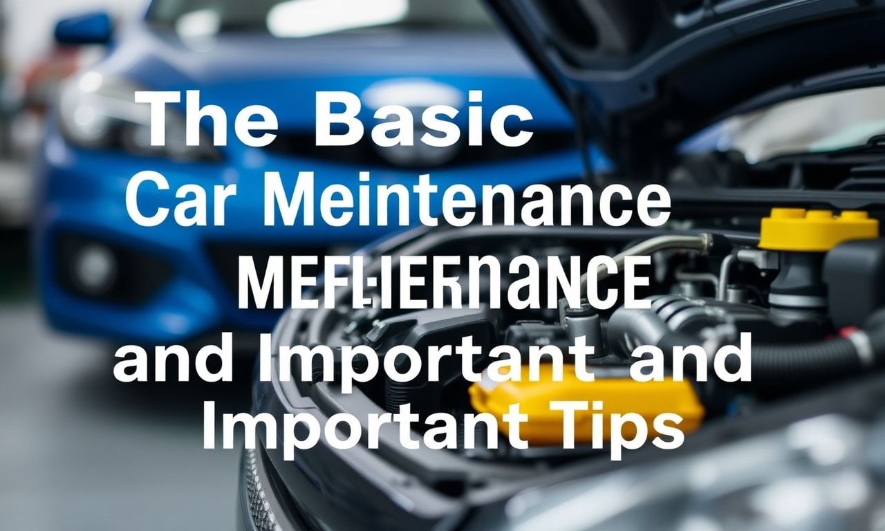 Araba Bakımının Temel İlkeleri ve Önemli İpuçları