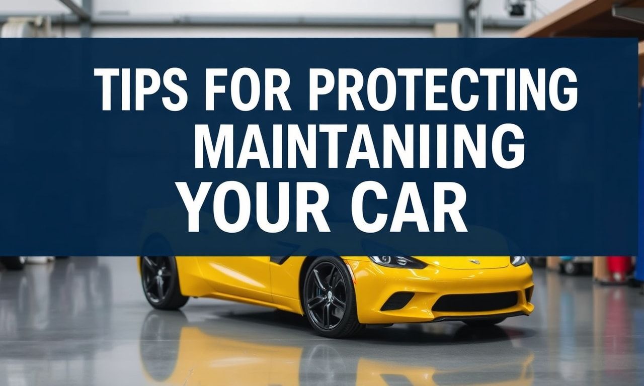 Arabanızı Koruma ve Bakım İçin İpuçları