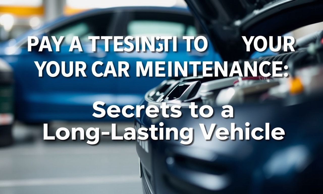 Arabanızın Bakımına Dikkat Edin: Uzun Ömürlü Bir Aracın Sırları