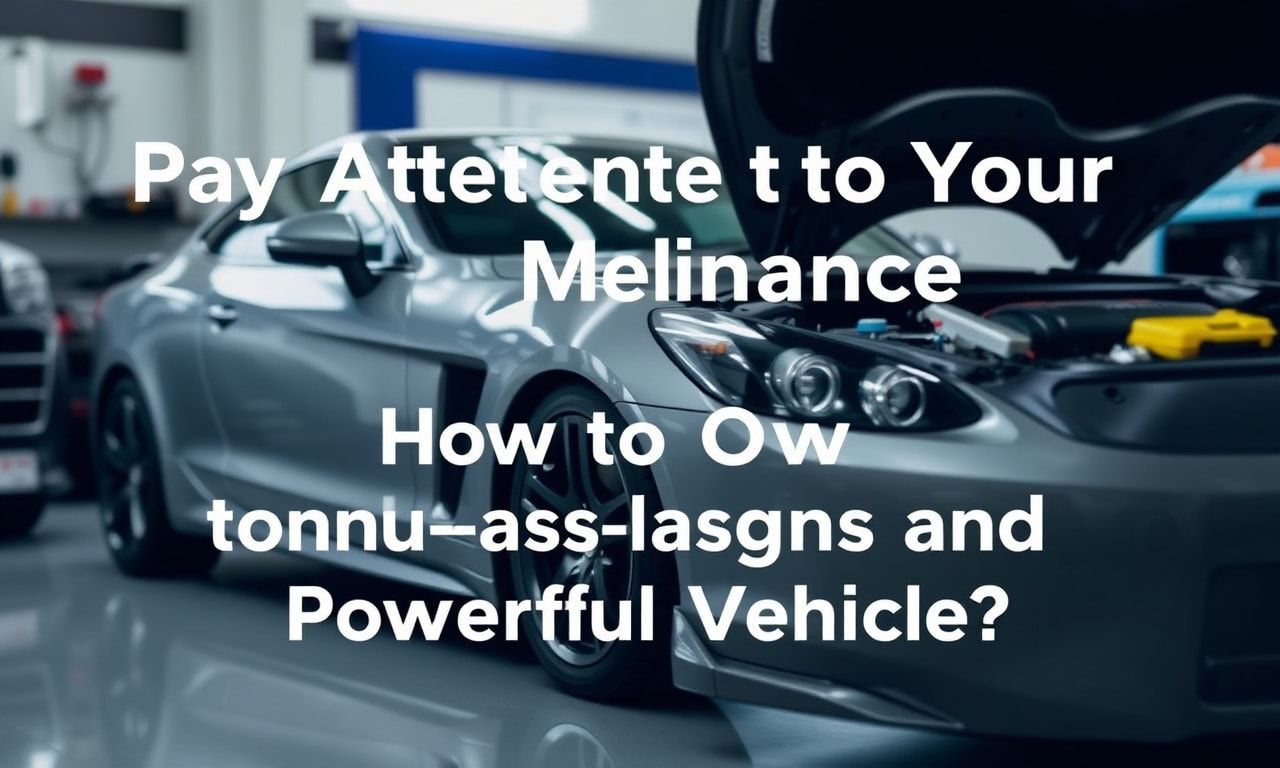 Arabanızın Bakımına Dikkat: Uzun Ömürlü ve Güçlü Bir Araç Nasıl Sahipliğiniz Olur?