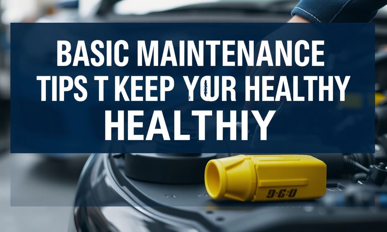 Arabanızın Sağlıklı Kalması için Temel Bakım İpuçları