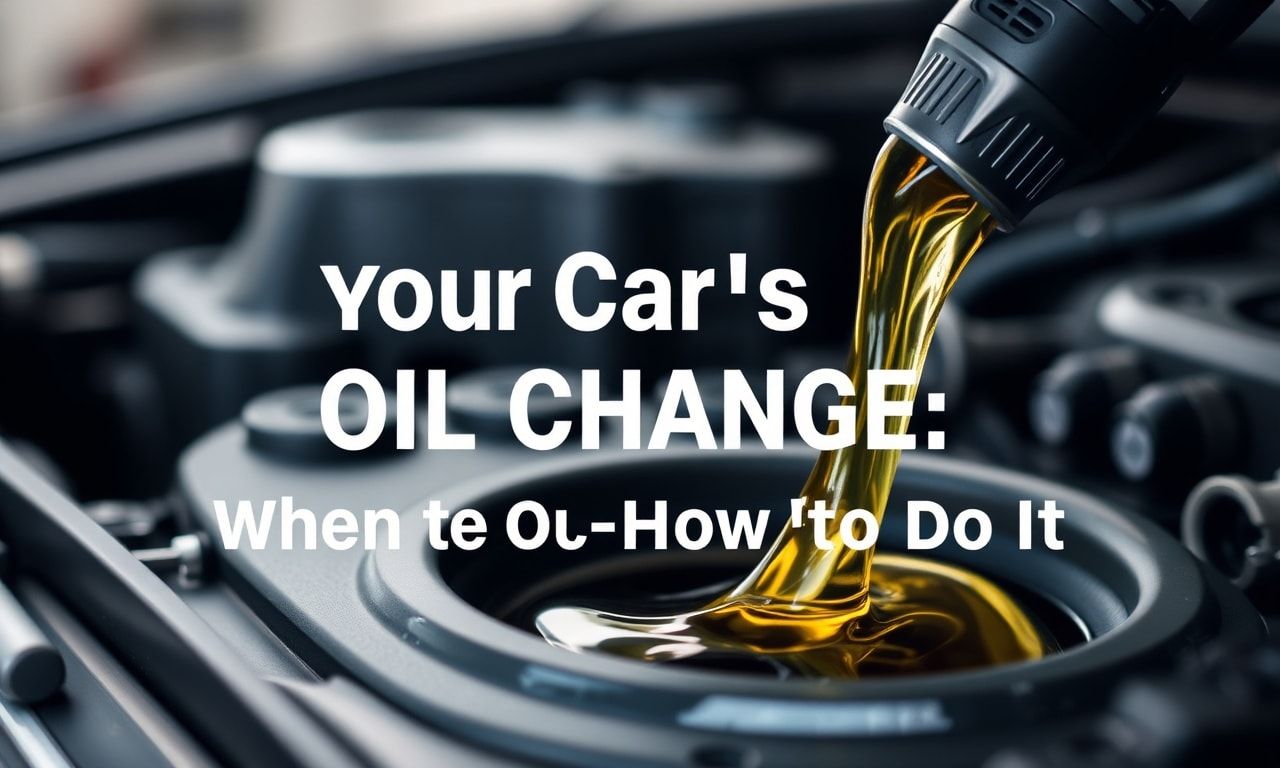 Arabanızın Yağ Değişikliği: Ne Zaman ve Nasıl Yapılmalı?