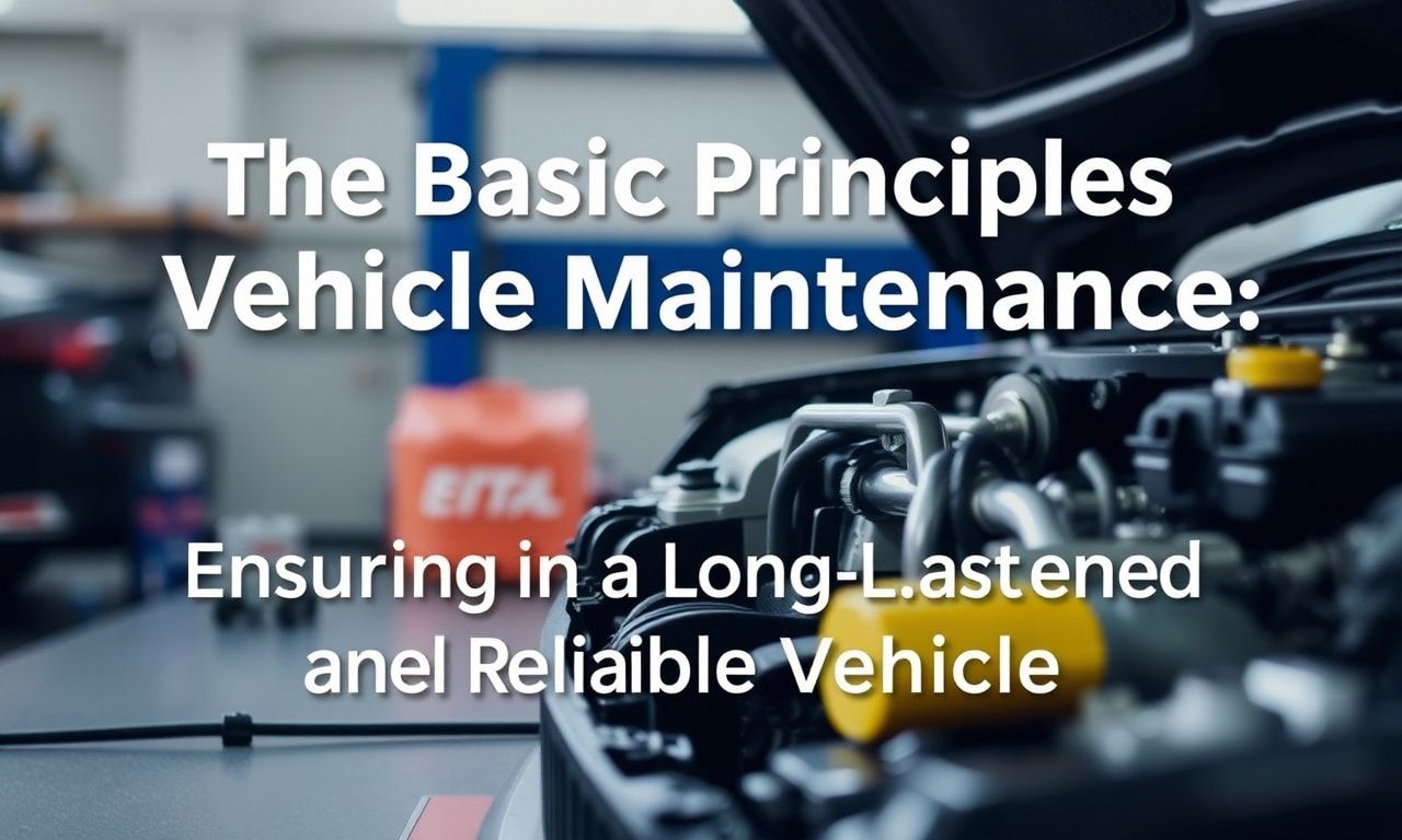 Araç Bakımının Temel İlkeleri: Uzun Ömürlü ve Güvenilir Bir Araç Sağlamak