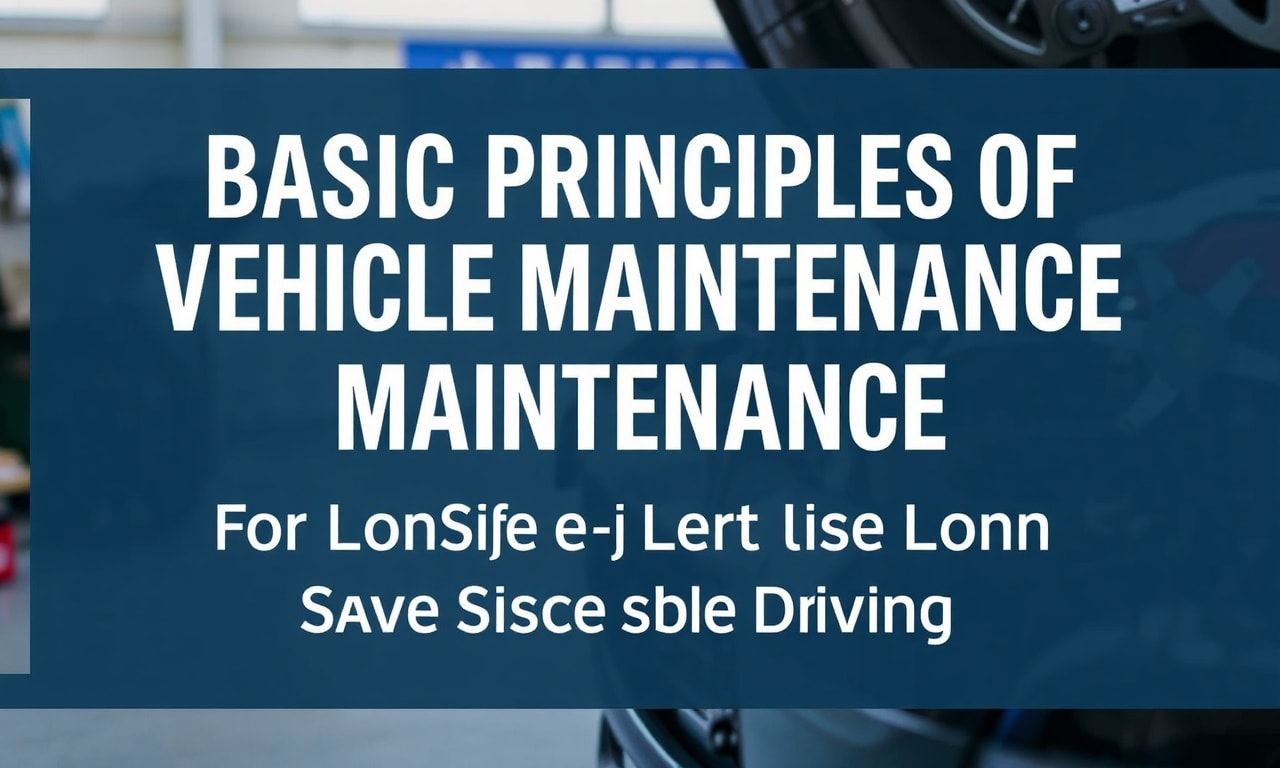 Araç Bakımının Temel İlkeleri: Uzun Ömürlü ve Güvenli Sürüş İçin