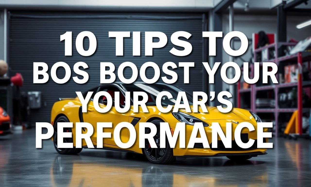 Arabanızın Performansını Artıran 10 İpuçları